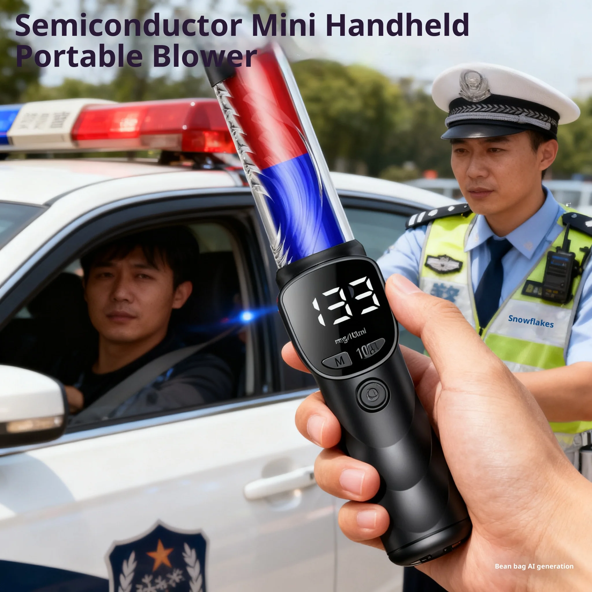 New Mini Alcohol Detector Test Device: Voice Announcement, Portable, Breathalyzer Self-Check for Alcohol Content Detection.
New Mini Alcohol Detector Test Device: Voice Announcement, Portable, Breathalyzer Self-Check for Alcohol Content Detection.