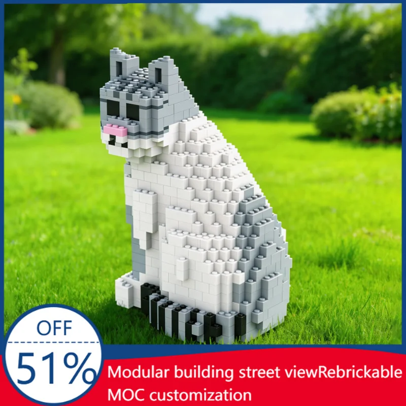 854 Parts MOC Round Face Cat Figure Modular Building Blocks Diy Educational Assembly Boys Girls Toys Christmas Customized Gifts
854 Parts MOC Round Face Cat Figure Modular Building Blocks Diy Educational Assembly Boys Girls Toys Christmas Customized Gifts