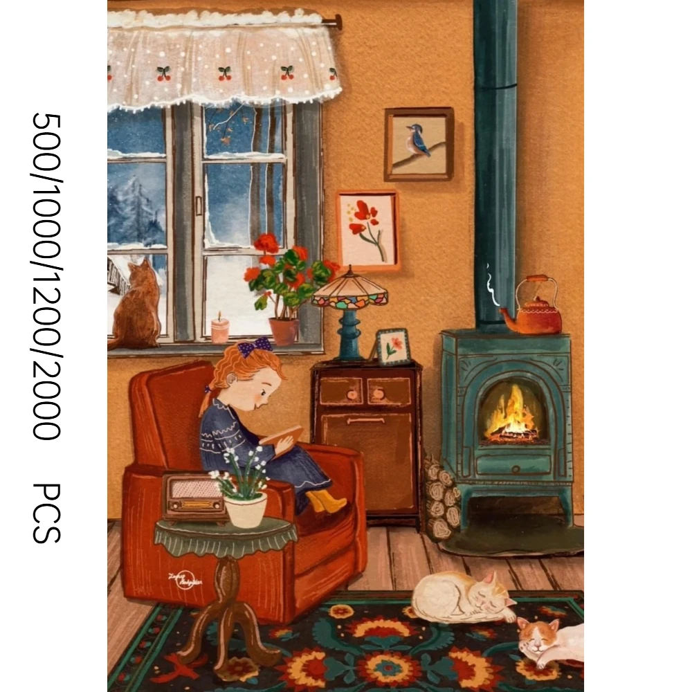 500/1000/1200/2000 PCS Jigsaw Puzzles Cozy Life Family Activity Relaxing Games for Living Room Home Decor Gift
500/1000/1200/2000 PCS Jigsaw Puzzles Cozy Life Family Activity Relaxing Games for Living Room Home Decor Gift