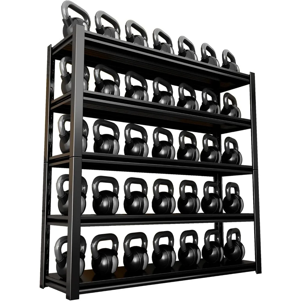 Adjustable Garage Shelving 2500LBS Storage Shelves 5-Tier Heavy Duty Metal Shelves Organization Utility Industrial Shelves Rack
Adjustable Garage Shelving 2500LBS Storage Shelves 5-Tier Heavy Duty Metal Shelves Organization Utility Industrial Shelves Rack