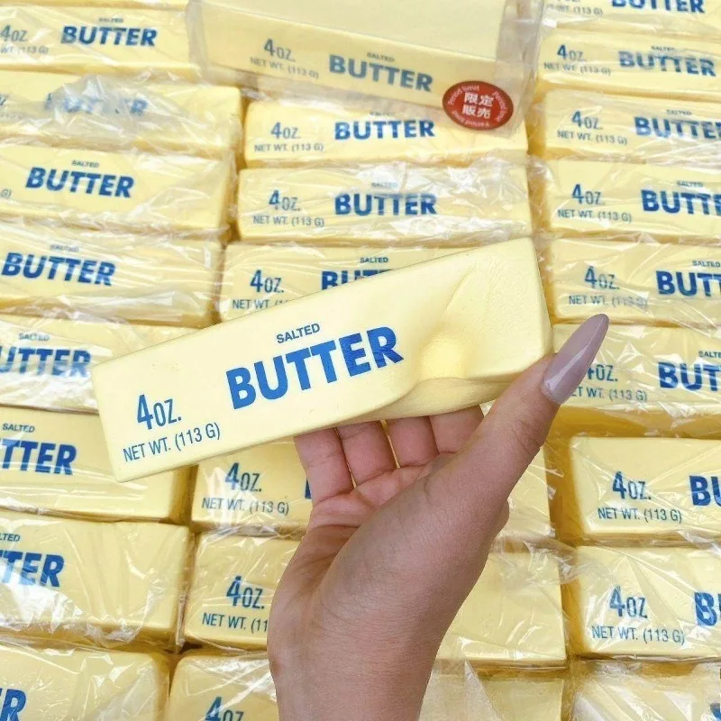 Super-wet, soft and slow-rebound butter sticks, butter sticks, slow-rebound kneading and decompression toys. squishy
Super-wet, soft and slow-rebound butter sticks, butter sticks, slow-rebound kneading and decompression toys. squishy