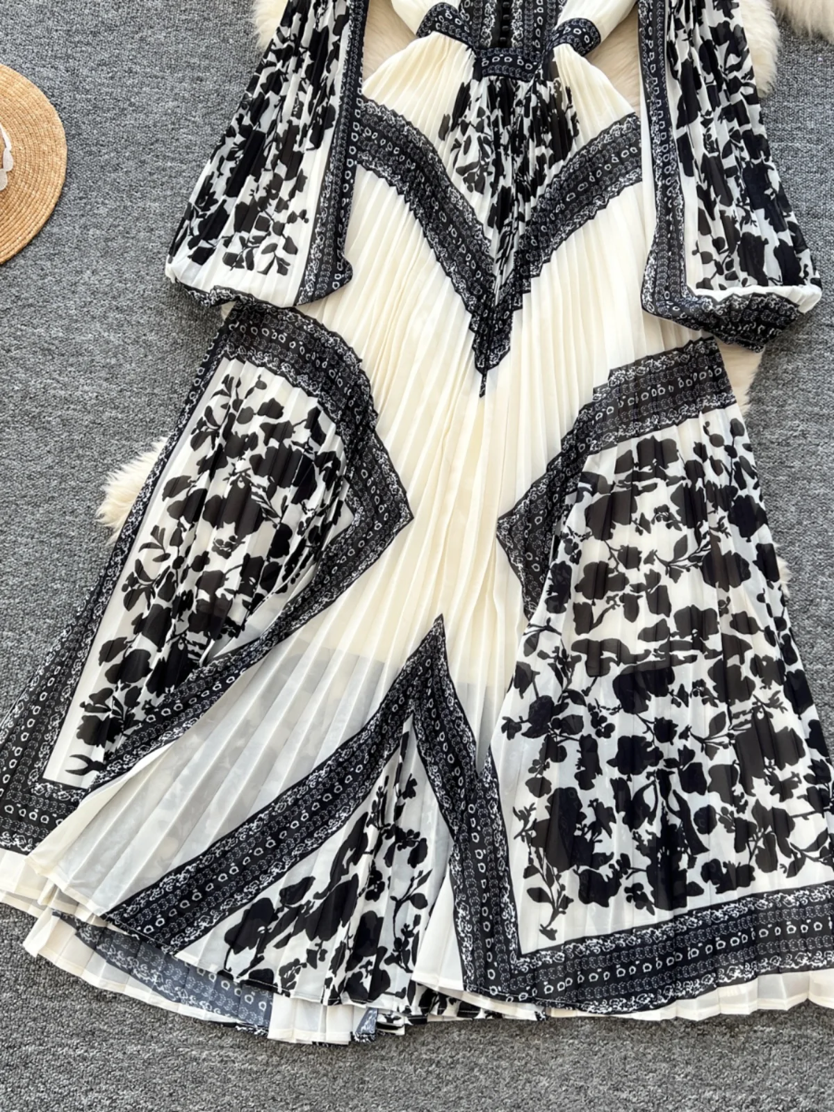High Waist Slimming Print Pleated Long Dr Women's Faion Spring 2025 Commute Korean Sle A-Line Skirt Mid-Length
High Waist Slimming Print Pleated Long Dr Women's Faion Spring 2025 Commute Korean Sle A-Line Skirt Mid-Length