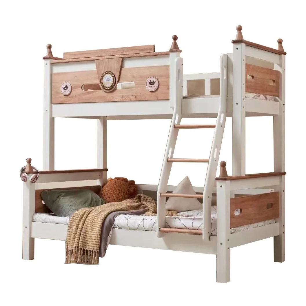 //Luxury Red Sandalwood Solid Wood Bunk Bed For Kids Comfortable Adjustable Storage Durable Anti-Fall Modern Bedroom Furniture
//Luxury Red Sandalwood Solid Wood Bunk Bed For Kids Comfortable Adjustable Storage Durable Anti-Fall Modern Bedroom Furniture