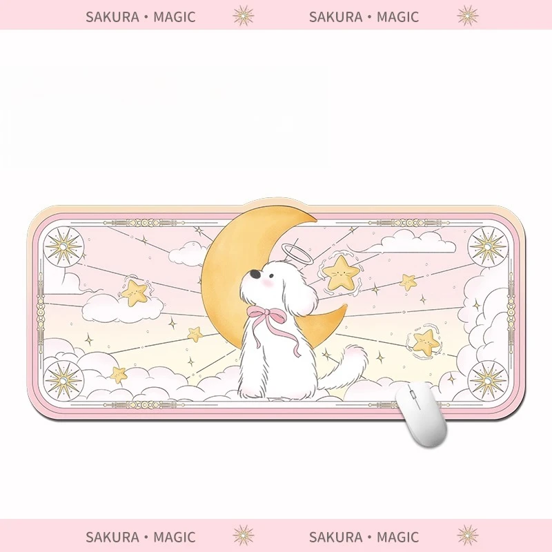 Magical Girl Cartoon Cute Mouse Pad Large Rubber Non-slip Desk Accessories Mousepad for Office and Gamer Keyboard Mats Decor Mat
Magical Girl Cartoon Cute Mouse Pad Large Rubber Non-slip Desk Accessories Mousepad for Office and Gamer Keyboard Mats Decor Mat