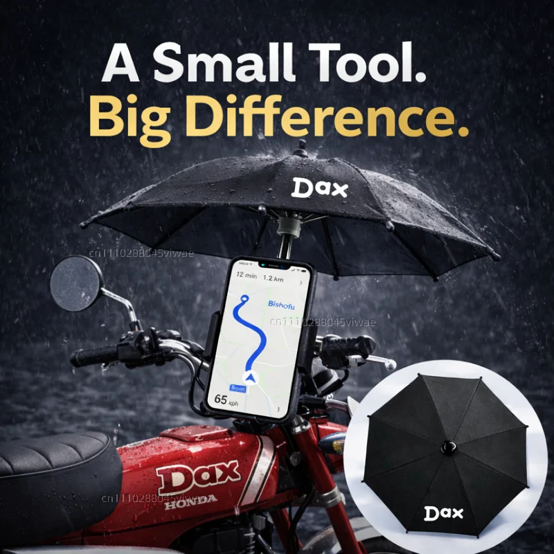 FOR HONDA DAX Motorcycle Phone Umbrella Holder Waterproof Sunshade Anti Glare Rainproof Handlebar GPS Mount
FOR HONDA DAX Motorcycle Phone Umbrella Holder Waterproof Sunshade Anti Glare Rainproof Handlebar GPS Mount