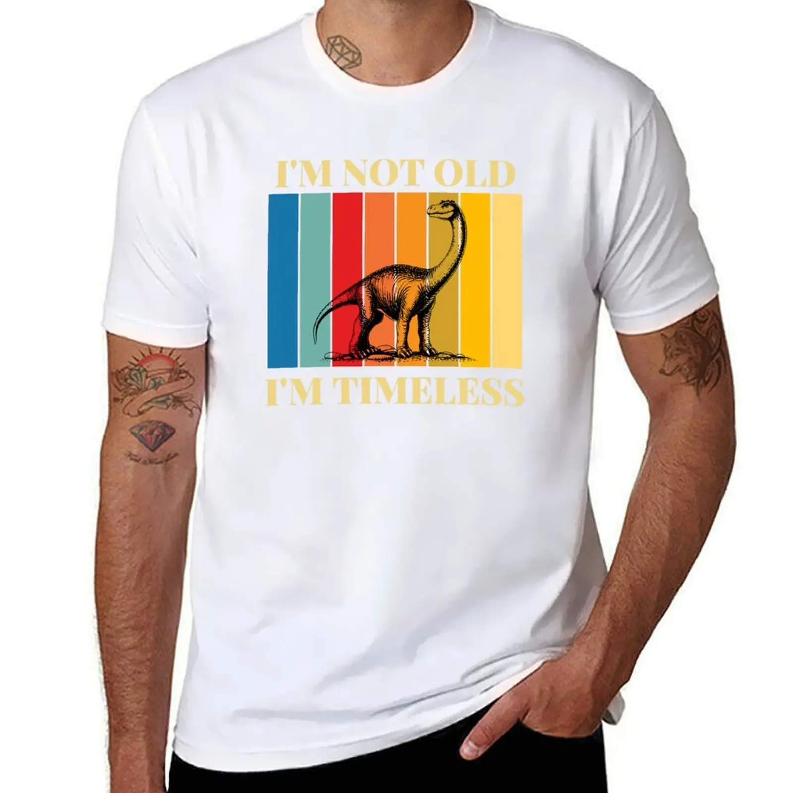 I'm Not Old I'm Timeless Brontosaurus T-Shirt t shirts with prints man t shirt cotton T-Shirt
I'm Not Old I'm Timeless Brontosaurus T-Shirt t shirts with prints man t shirt cotton T-Shirt