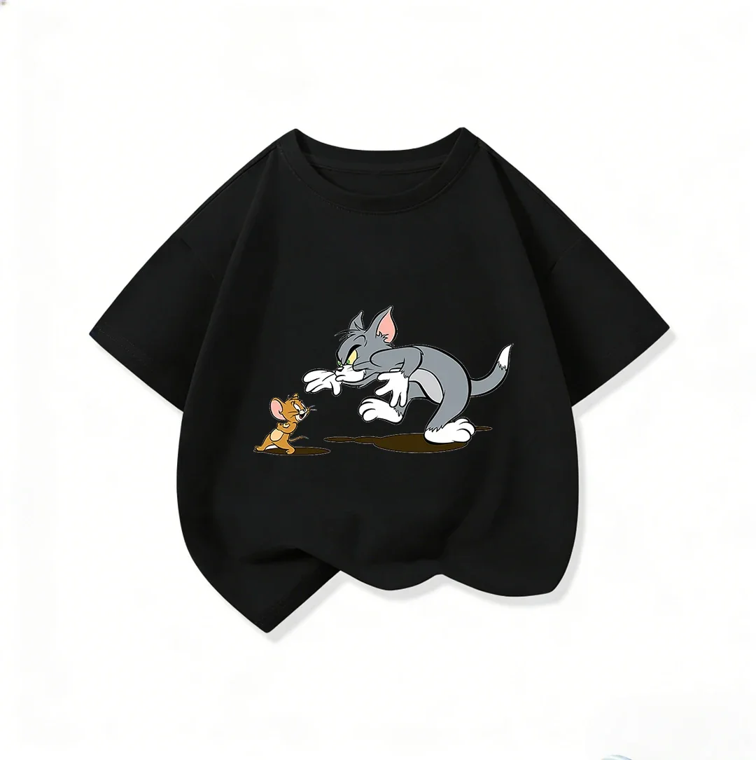 Children Short Sleeve T Shirt Cute Trendy Look Tom And Jerry Printed Design Loose Fit Summer Wear 3 14 Years
Children Short Sleeve T Shirt Cute Trendy Look Tom And Jerry Printed Design Loose Fit Summer Wear 3 14 Years