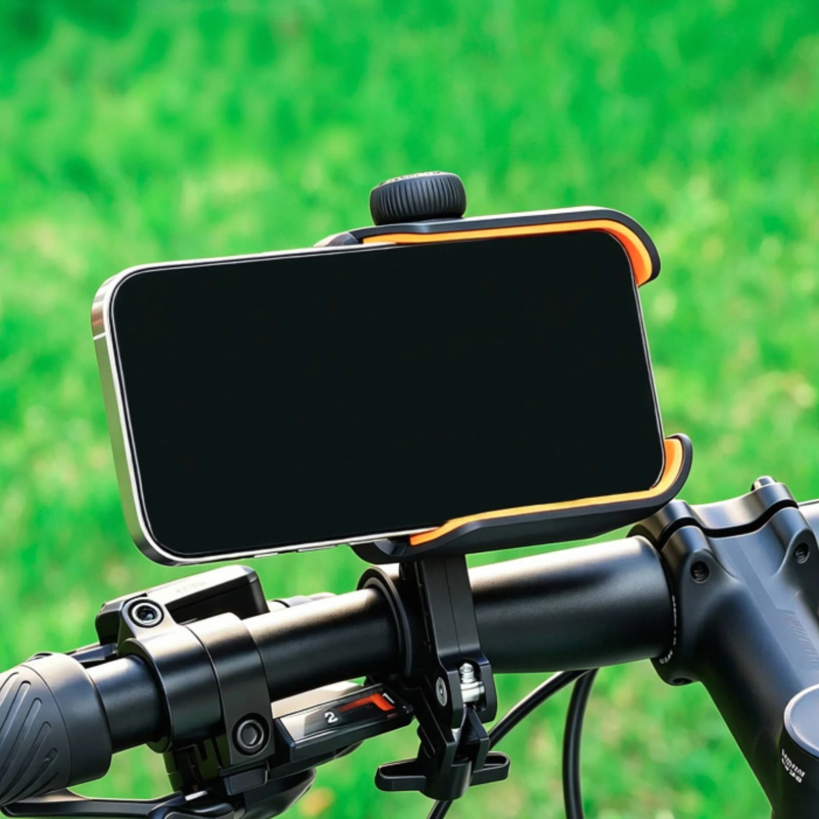 Cycle Phone Holder Coil-Loaded Bike Phone Mount Mobile Accessory Black Plastic Secure Lock for Cyclists
Cycle Phone Holder Coil-Loaded Bike Phone Mount Mobile Accessory Black Plastic Secure Lock for Cyclists