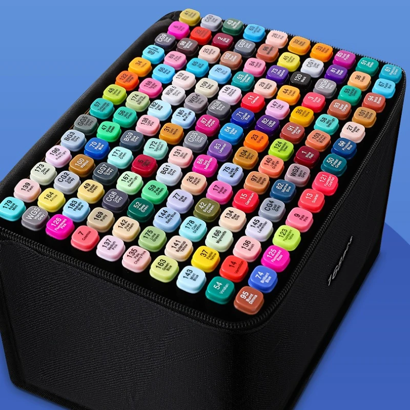 24/36/48/60/80 Color Double-head Marker Set Bright Colors Can Be Stacked Illustration Animation Creation Painting Graffiti
24/36/48/60/80 Color Double-head Marker Set Bright Colors Can Be Stacked Illustration Animation Creation Painting Graffiti