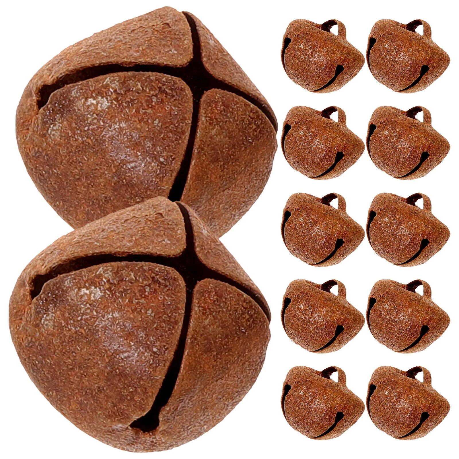 100 Pcs Decorative Bell Small Vintage Christmas Decorations Mini Brown Crafting Bells
100 Pcs Decorative Bell Small Vintage Christmas Decorations Mini Brown Crafting Bells
