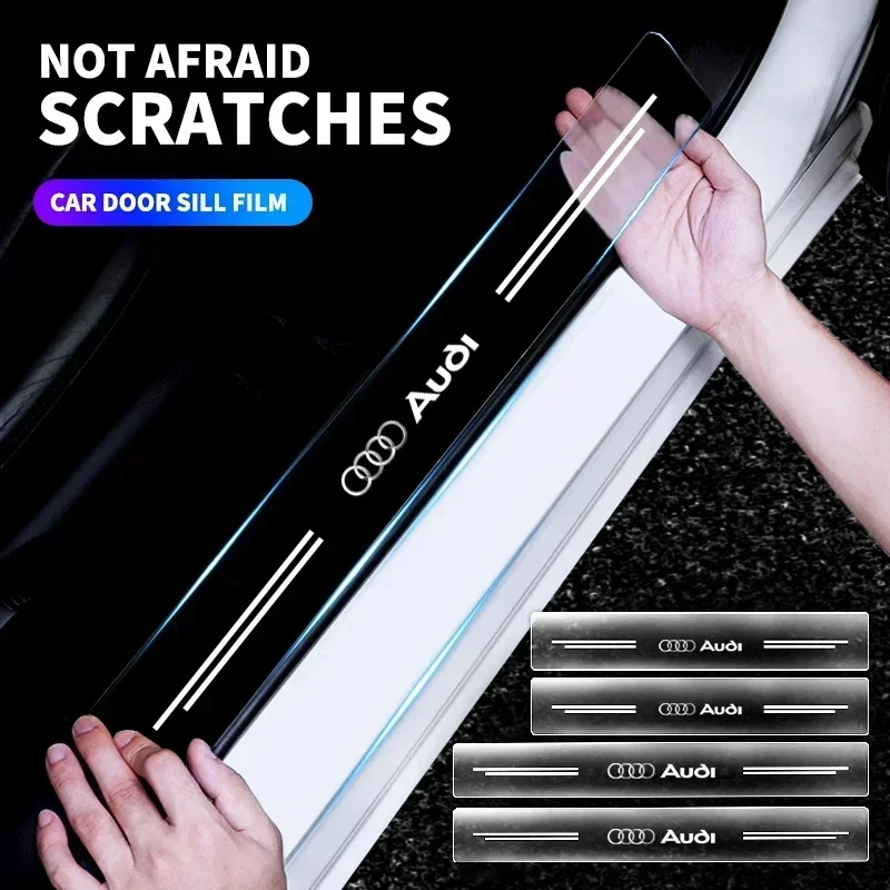 4Pcs Car Threshold Strip Transparent Sticker For Audi Sline TT Q2 Q3 Q5 Q7 Q8 A3 A4 A5 A6 A7 R8 B5 B6 B7 B8 C5 C6 C7 V8 S8
4Pcs Car Threshold Strip Transparent Sticker For Audi Sline TT Q2 Q3 Q5 Q7 Q8 A3 A4 A5 A6 A7 R8 B5 B6 B7 B8 C5 C6 C7 V8 S8