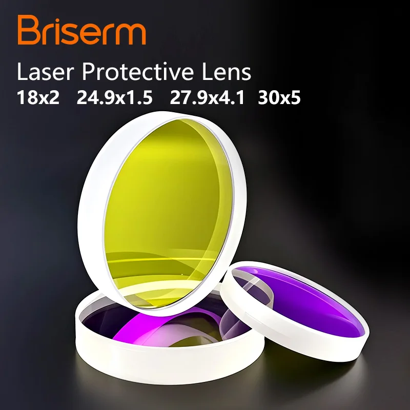 Лазерная линза Briserm 18x2 20x2 27,9x4,1 30x5 37x7 Лазерная защитная линза для окон Кварцевый плавленый кремнезем Raytools Линза для лазерной машины
Лазерная линза Briserm 18x2 20x2 27,9x4,1 30x5 37x7 Лазерная защитная линза для окон Кварцевый плавленый кремнезем Raytools Линза для лазерной машины