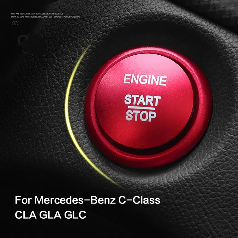 Car Engine Start Stop Ignition button cover Ring For Mercedes-Benz C-Class CLA GLA GLC Interior Modification With Ignition Cover
Car Engine Start Stop Ignition button cover Ring For Mercedes-Benz C-Class CLA GLA GLC Interior Modification With Ignition Cover