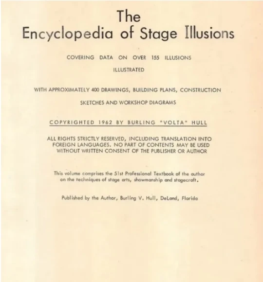Burling Hull - Encyclopedia of Stage Illusions by Burling Hull - Magic tricks (Instant Download)
Burling Hull - Encyclopedia of Stage Illusions by Burling Hull - Magic tricks (Instant Download)