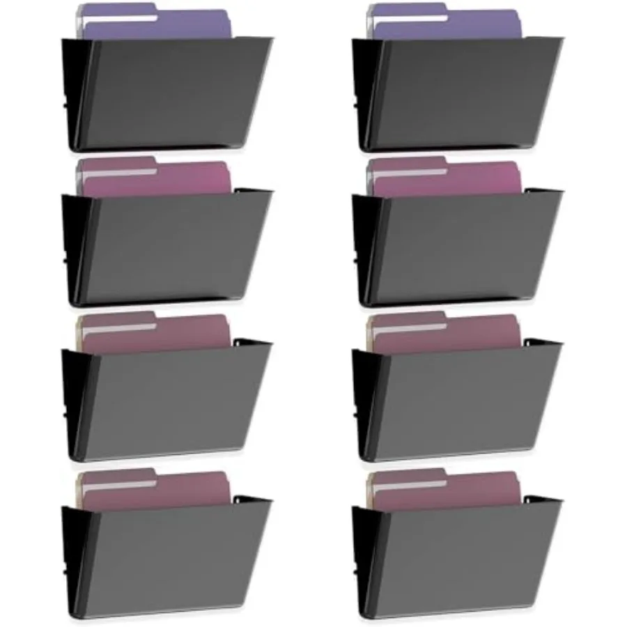 8 Pockets Acrylic Wall File Organizer, Wall File Holder, Plastic Hanging Wall File Holder for Office, School and Home
8 Pockets Acrylic Wall File Organizer, Wall File Holder, Plastic Hanging Wall File Holder for Office, School and Home