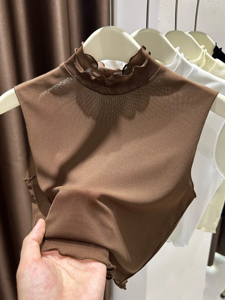 Женский утепленный жилет с высоким воротником и имитацией воротника, универсальный, высококачественный, осенне-зимний, цветной
Женский утепленный жилет с высоким воротником и имитацией воротника, универсальный, высококачественный, осенне-зимний, цветной