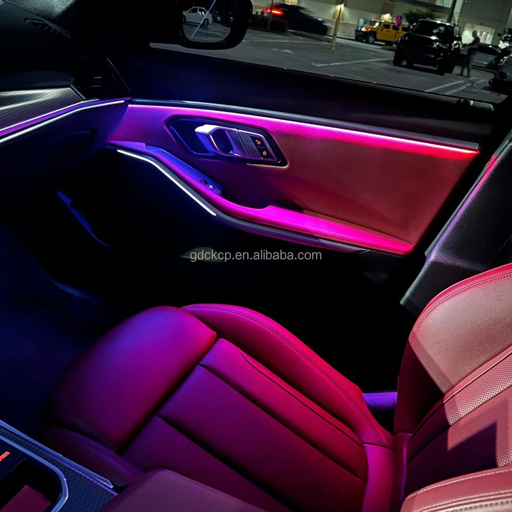 Высококачественная динамическая атмосферная подсветка G20 Dynamic Symphony для BMW 3 серии G20 2020-2025: Улучшение освещения салона автомобиля, установка Plug and Play
Высококачественная динамическая атмосферная подсветка G20 Dynamic Symphony для BMW 3 серии G20 2020-2025: Улучшение освещения салона автомобиля, установка Plug and Play
