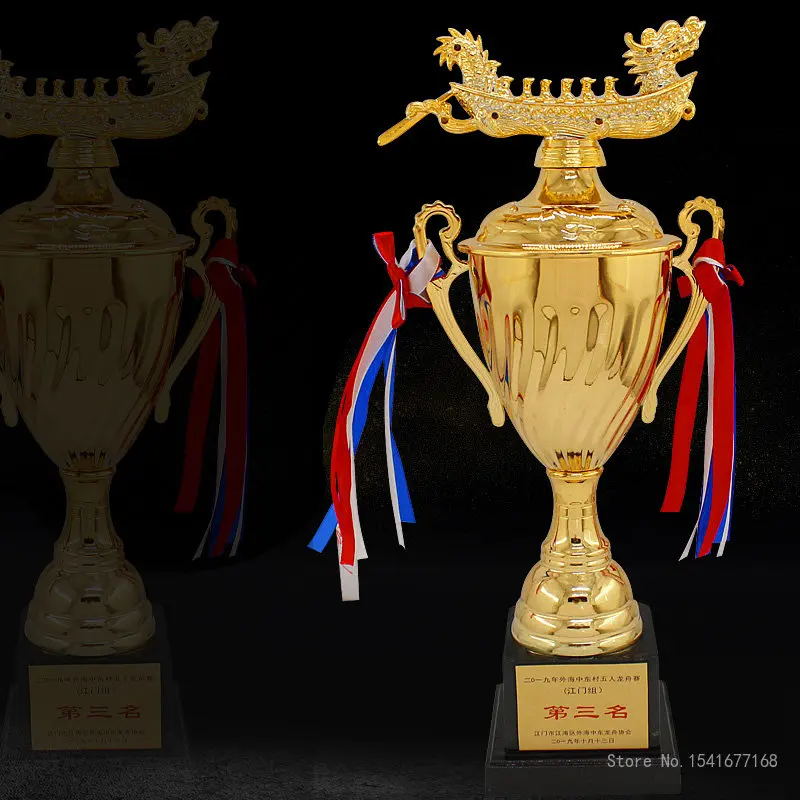 Large Dragon Boat Competition Metal Trophy, Bottom Plastic, Customized, Reward Various Competition, Home Decor Trophy, 37.5cm
Large Dragon Boat Competition Metal Trophy, Bottom Plastic, Customized, Reward Various Competition, Home Decor Trophy, 37.5cm