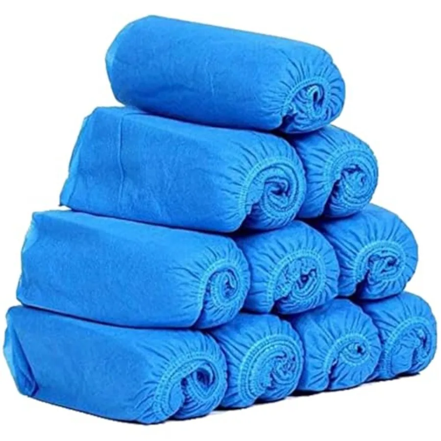 Disposable Shoe Covers 400g Non-Slip Durable Indoor Boot Overshoes Protector Thicked Non-Woven Fabric Shoe Covers for Carpet Fl
Disposable Shoe Covers 400g Non-Slip Durable Indoor Boot Overshoes Protector Thicked Non-Woven Fabric Shoe Covers for Carpet Fl