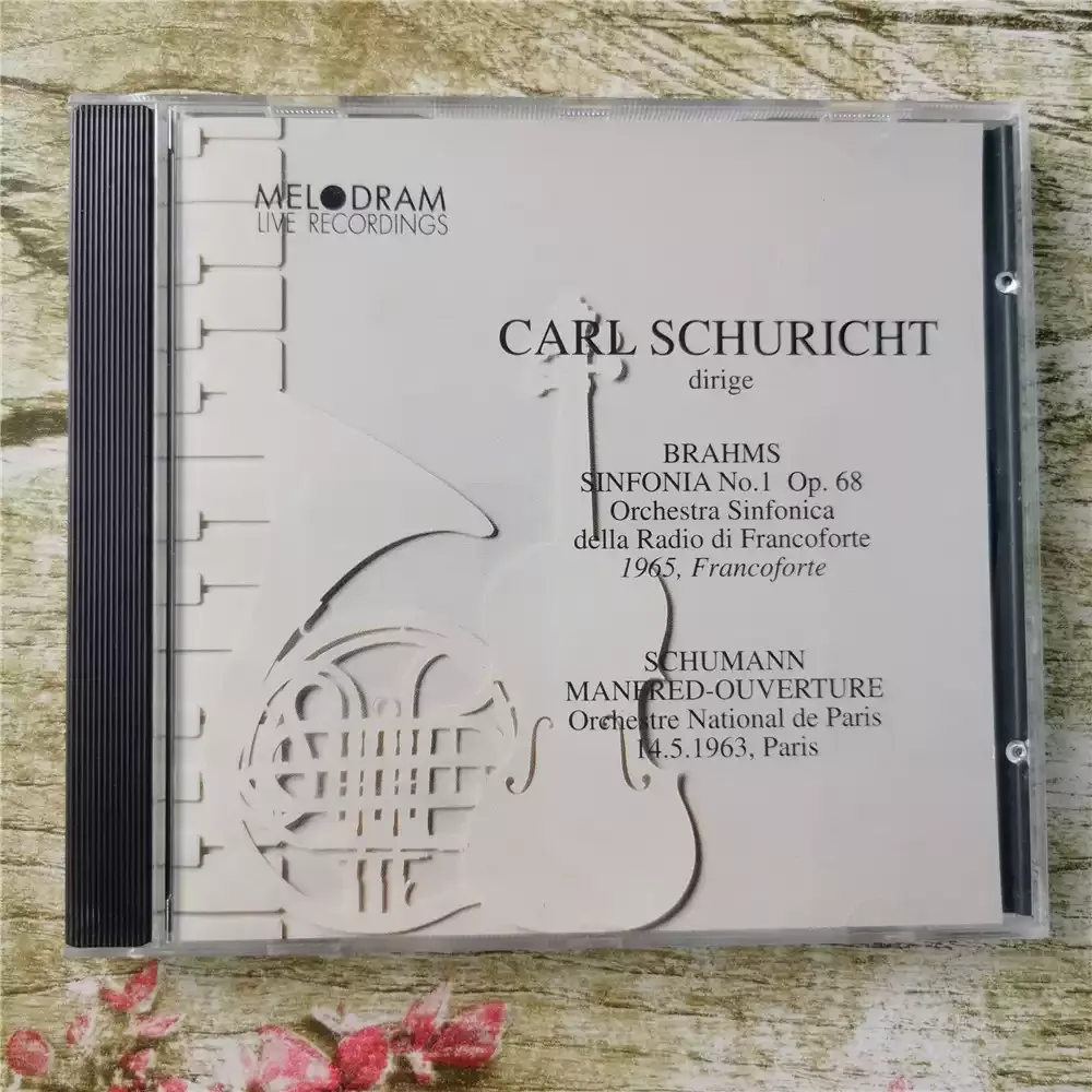 CD BRAHMS SINFONIA NO 1 SCHUMANN MANFRED OUVERTURE принадлежит романтической классической музыке 19 века
CD BRAHMS SINFONIA NO 1 SCHUMANN MANFRED OUVERTURE принадлежит романтической классической музыке 19 века