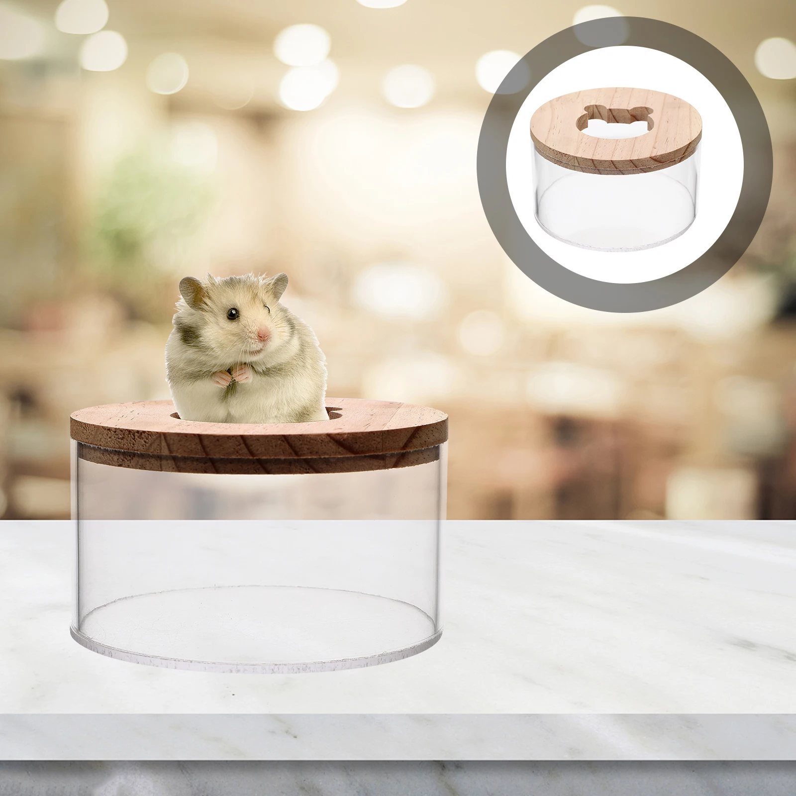 Hamster Bathroom Chinchilla Bathtub Reusable Transparent Pet Creative Design Small Wooden Easy Clean Box Wear Resistant
Hamster Bathroom Chinchilla Bathtub Reusable Transparent Pet Creative Design Small Wooden Easy Clean Box Wear Resistant