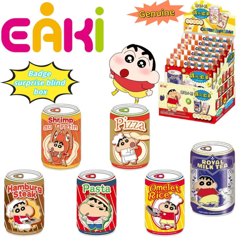 Genuine Eaki Crayon Shin-chan Nohara Shiro Canned Badge Blind Box High Color Value Anime 3d Printing Blind Smoke Surprise Gift
Genuine Eaki Crayon Shin-chan Nohara Shiro Canned Badge Blind Box High Color Value Anime 3d Printing Blind Smoke Surprise Gift