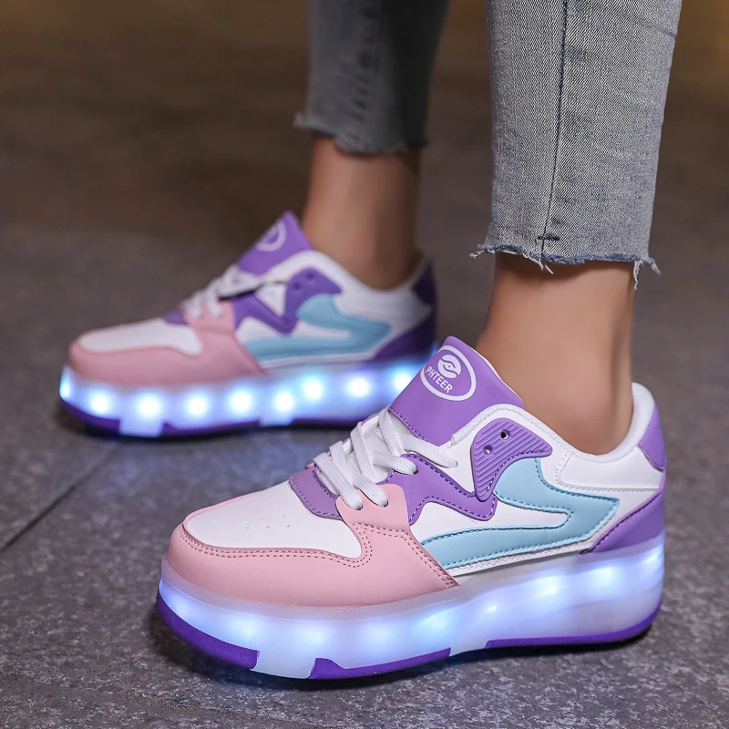 Winter Wear-Resistant Roller Sneakers: 2025 Kids' Invisible 4-Wheel Auto-Retractable – Boys' & Girls' Wheeled Shoes
Winter Wear-Resistant Roller Sneakers: 2025 Kids' Invisible 4-Wheel Auto-Retractable – Boys' & Girls' Wheeled Shoes