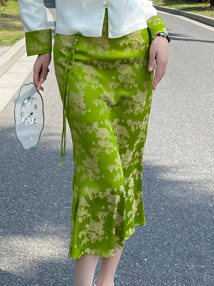 een Embroidered Pendant High Waist Slimming Chinese Sle f-length Skirt Spring Summer New Arrival Women's Faion
een Embroidered Pendant High Waist Slimming Chinese Sle f-length Skirt Spring Summer New Arrival Women's Faion