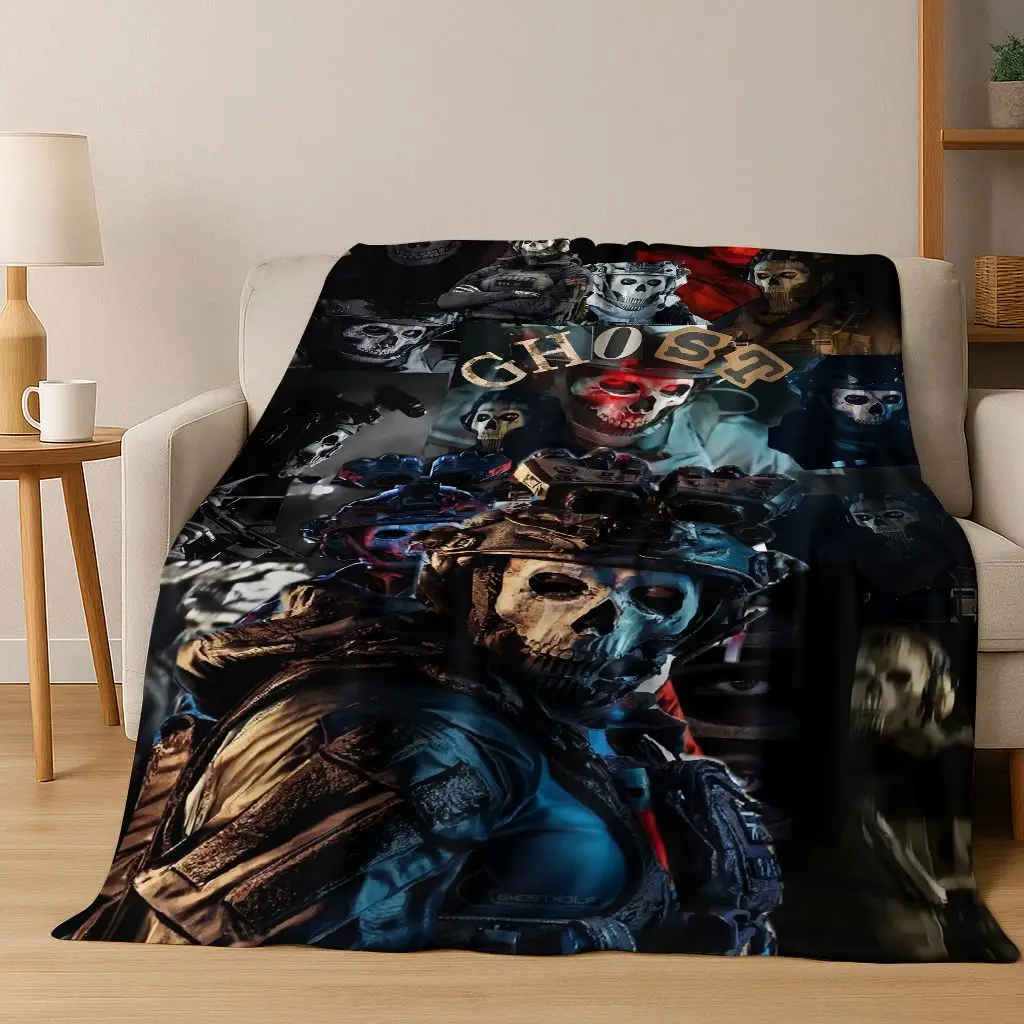 Classic Game Call of Duty Ghost Simon Cartoon Art Flannel Blanket,Cozy Soft Throw Blanket for Home Bedroom Bed Sofa Cover Kid
Classic Game Call of Duty Ghost Simon Cartoon Art Flannel Blanket,Cozy Soft Throw Blanket for Home Bedroom Bed Sofa Cover Kid