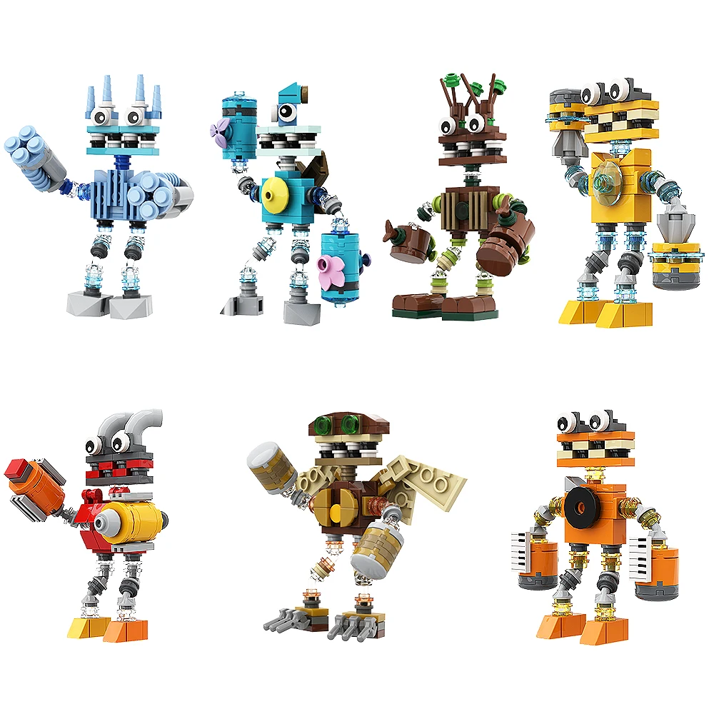 Конструктор MOC My Поющие Монстры Wubbox, модель ужасного мультяшного музыкального развития, детская игрушка, подарок на день рождения
Конструктор MOC My Поющие Монстры Wubbox, модель ужасного мультяшного музыкального развития, детская игрушка, подарок на день рождения