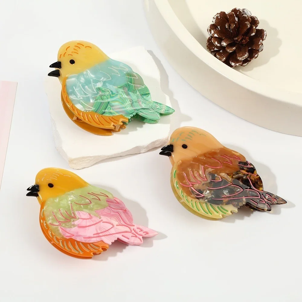 New Colorful Little Cute Bird Hair Claw Cartoon Animals Series Crab Hair Clips Hairpin Headwear Hair Accessories for Women Girls
New Colorful Little Cute Bird Hair Claw Cartoon Animals Series Crab Hair Clips Hairpin Headwear Hair Accessories for Women Girls