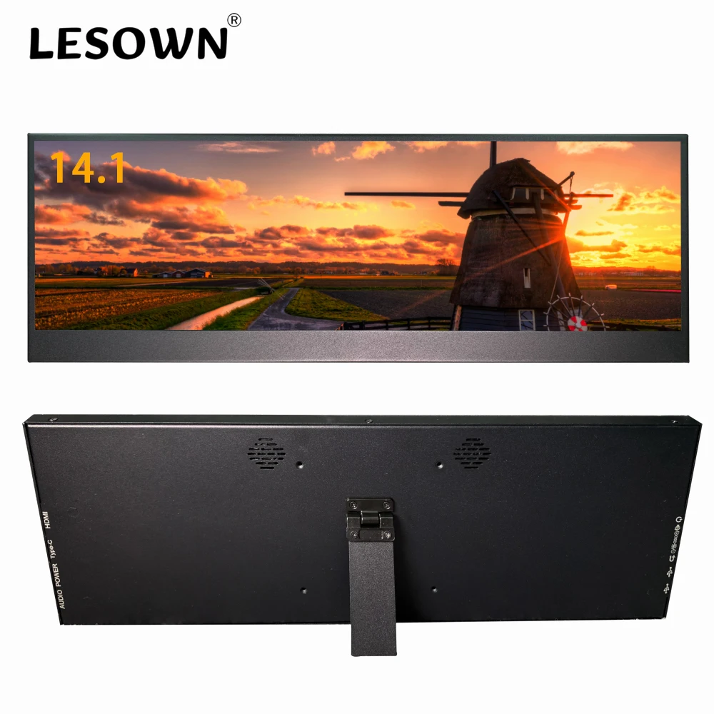 Ultrawide Portable Monitor 14inch Type C HDMI for PC Temperature Aida 64 Sensor Display Secondary Screen Stock Market Display
Ultrawide Portable Monitor 14inch Type C HDMI for PC Temperature Aida 64 Sensor Display Secondary Screen Stock Market Display