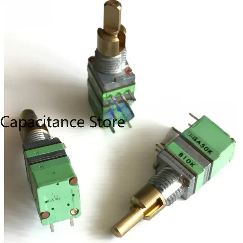 5PCS Two-in-one A50K B10K, volume switch and channel of two-axis duplex potentiometer intercom.
5PCS Two-in-one A50K B10K, volume switch and channel of two-axis duplex potentiometer intercom.