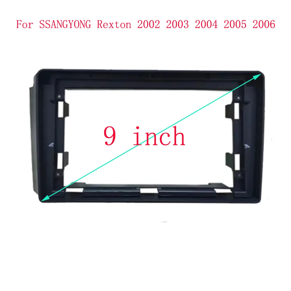 For 2002 SSANGYONG REXTON (9INCH) Car Radio Fascias Android GPS MP5 Stereo Player 2 Din Head Unit Panel Dash Frame Installation
For 2002 SSANGYONG REXTON (9INCH) Car Radio Fascias Android GPS MP5 Stereo Player 2 Din Head Unit Panel Dash Frame Installation
