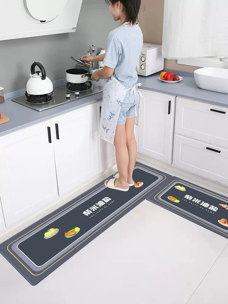 Waterproof Kitchen Floor Mat Anti-Slip Oil Absorbent Door Mat Easy Clean Home Use Durable Mat Silicon Dinosaur Pattern
Waterproof Kitchen Floor Mat Anti-Slip Oil Absorbent Door Mat Easy Clean Home Use Durable Mat Silicon Dinosaur Pattern