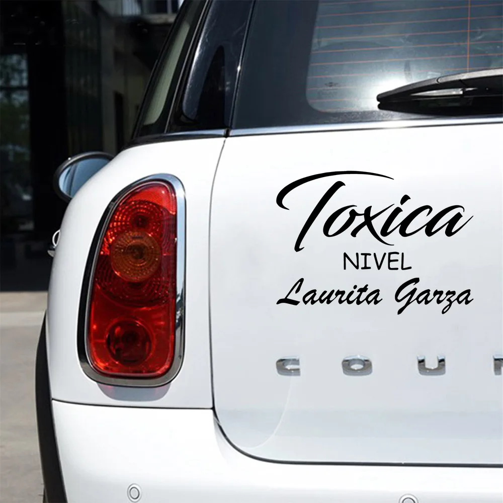 Txxica Nivel Laurita Garza Vinyl Sticker Decal Cars Trucks Vans Walls Laptop (9 Inch, Black)
Txxica Nivel Laurita Garza Vinyl Sticker Decal Cars Trucks Vans Walls Laptop (9 Inch, Black)