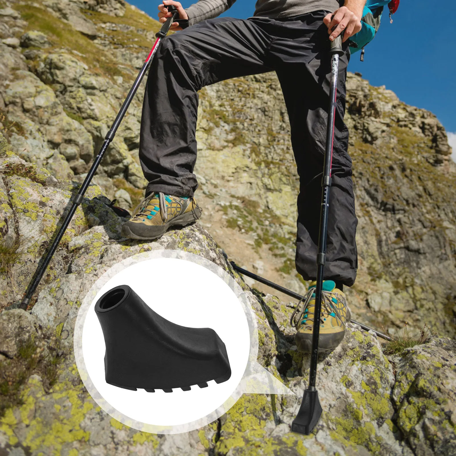 6pcs Trekking Pole Tips Non Replacement Rubber Foot Protectors Hiking Poles Walking Sticks Cane Tips Anti skid
6pcs Trekking Pole Tips Non Replacement Rubber Foot Protectors Hiking Poles Walking Sticks Cane Tips Anti skid