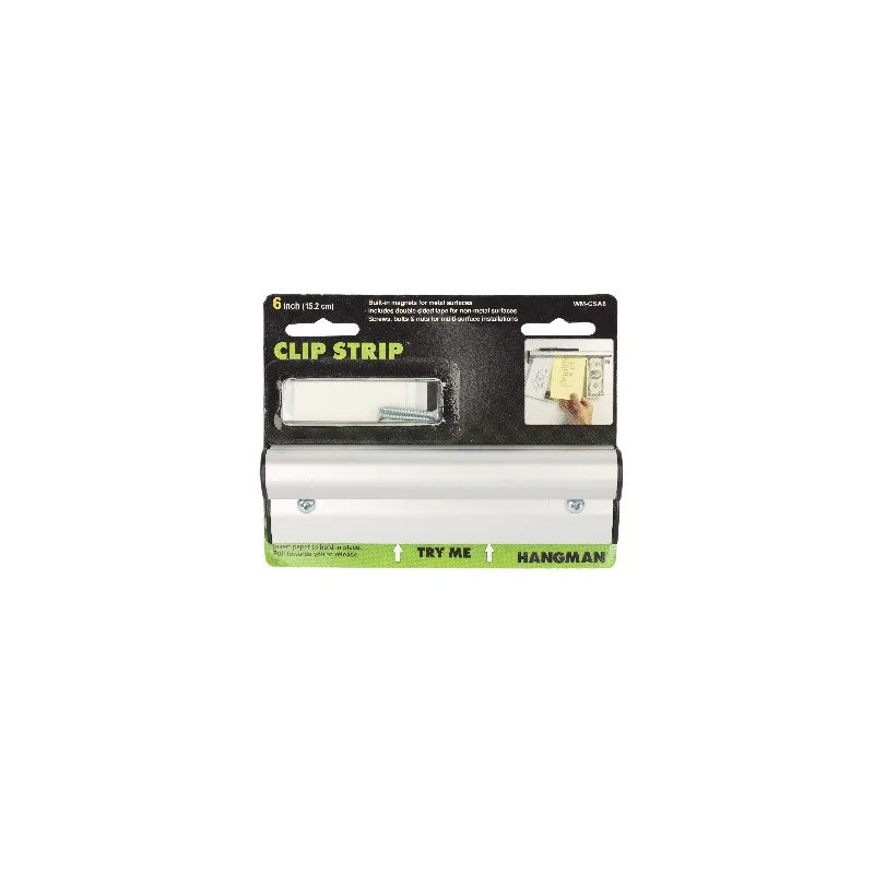 Hangman Clip Strip Note and Paper Holder - 6"
Hangman Clip Strip Note and Paper Holder - 6"