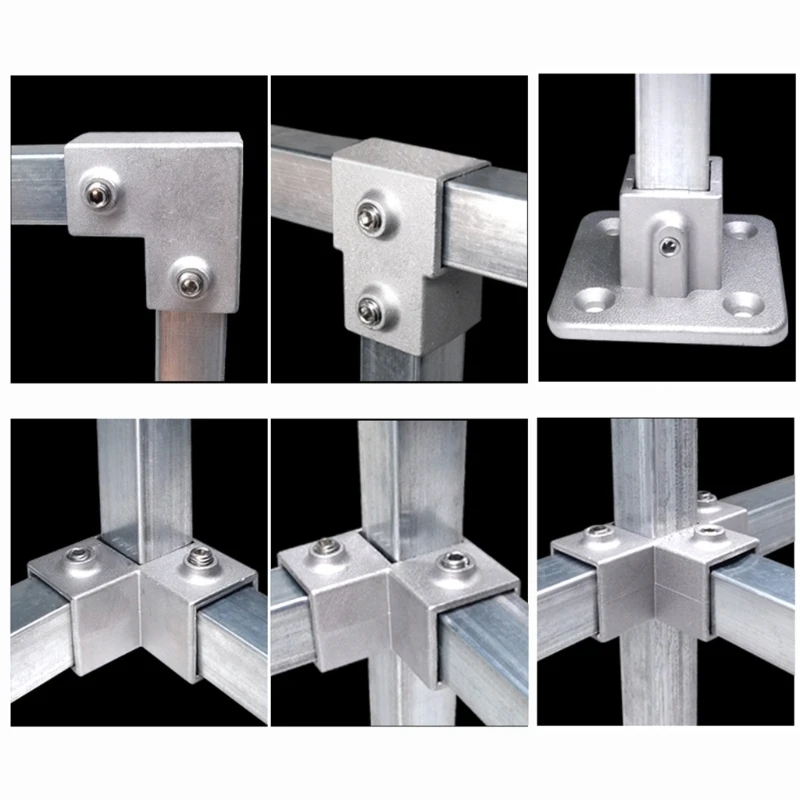 Square Pipe Fixed Joint Storage Rack Connector 3 Way Elbow Pipe Fitting for Fence and Industrial Shelf Construction D2RD
Square Pipe Fixed Joint Storage Rack Connector 3 Way Elbow Pipe Fitting for Fence and Industrial Shelf Construction D2RD