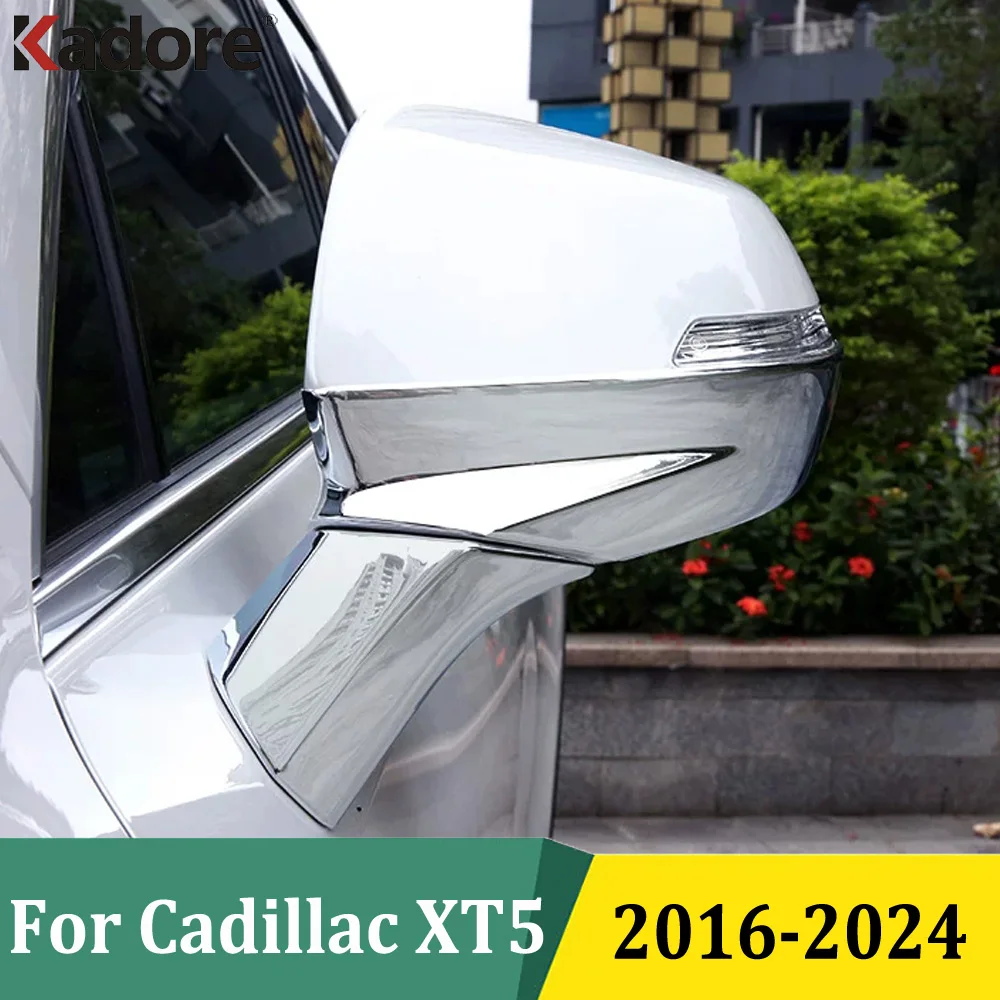 For Cadillac XT5 2016-2022 2023 2024 Chrome Side Door Rear View Mirror Cover Trim Mirrors Strip Car Sticker Exterior Accessories
For Cadillac XT5 2016-2022 2023 2024 Chrome Side Door Rear View Mirror Cover Trim Mirrors Strip Car Sticker Exterior Accessories