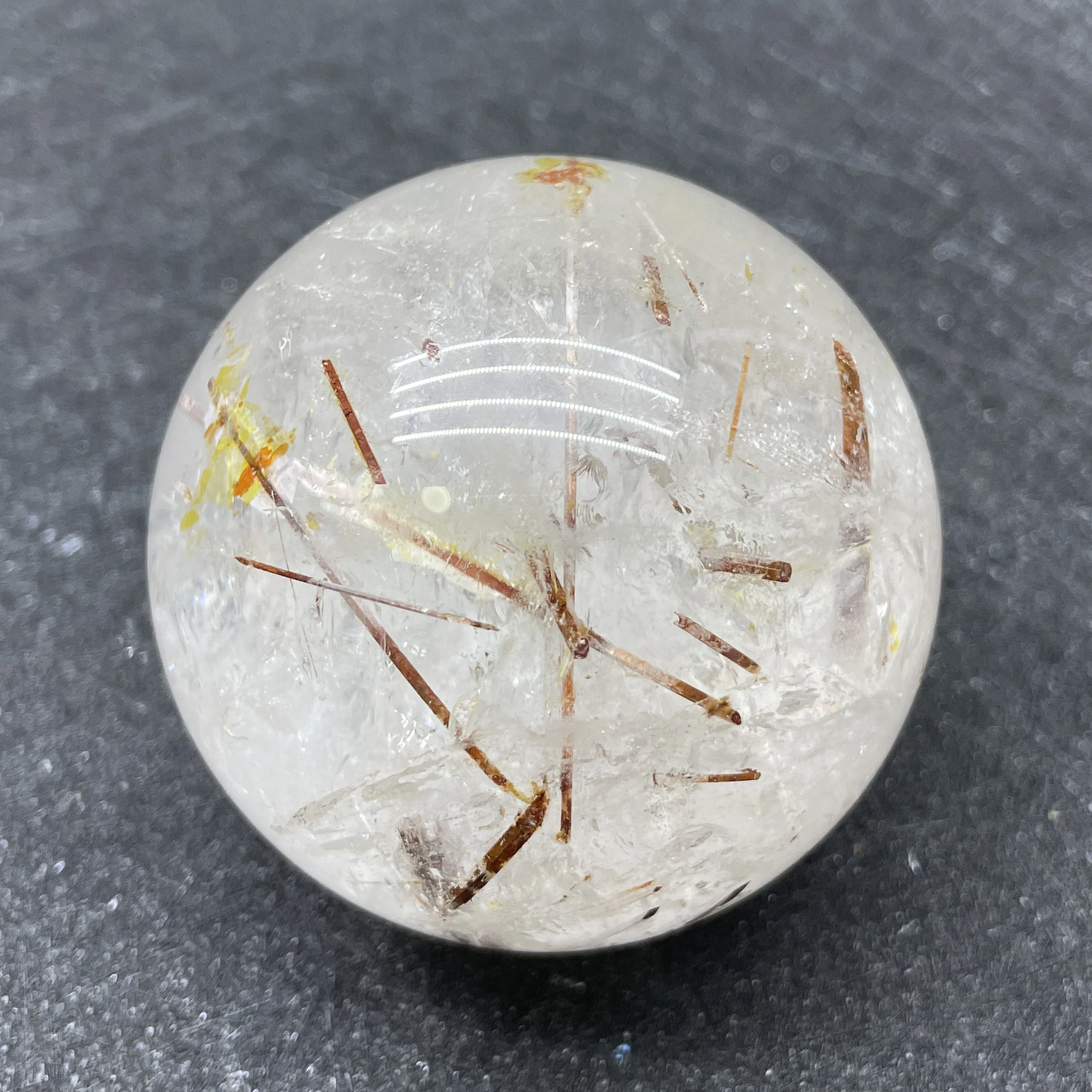 249g Natural Crystal Ball Tourmaline Sphere Rock Decoration Rough Polished Quartz Stone Healing W6
249g Natural Crystal Ball Tourmaline Sphere Rock Decoration Rough Polished Quartz Stone Healing W6
