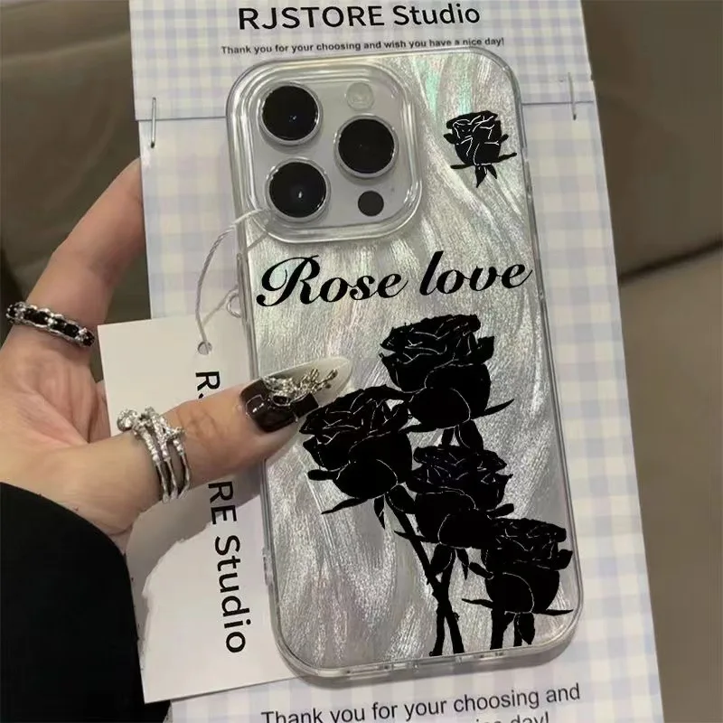 Hansha Silver Art Black Rose Suitable for iPhone 15 Phone Case 14plus New 13promax Anti Drop 12 Full Package 11 Protection XS 8P
Hansha Silver Art Black Rose Suitable for iPhone 15 Phone Case 14plus New 13promax Anti Drop 12 Full Package 11 Protection XS 8P