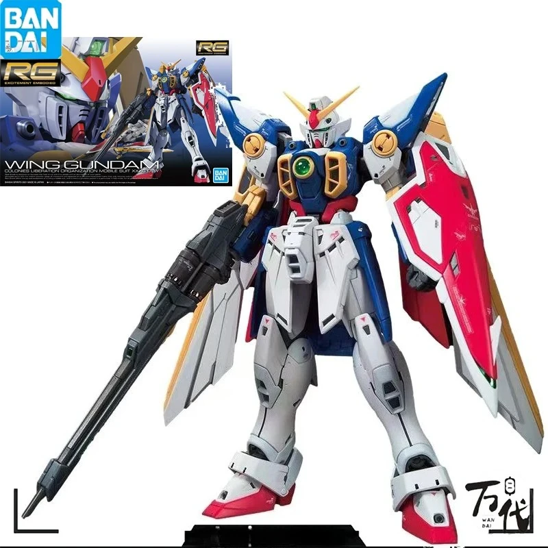 Original Bandai Genuine RG1/144WING GUNDAM TV Anime Action Mobile Assembly Action plaything Gift for boys and girls Model
Original Bandai Genuine RG1/144WING GUNDAM TV Anime Action Mobile Assembly Action plaything Gift for boys and girls Model