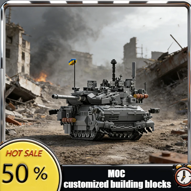 1362 PCS Battle Tank Kit RAIDER IFV MOC Customize Modular Building Block Creative Design Technology Kids DIY Toy Birthday Gift
1362 PCS Battle Tank Kit RAIDER IFV MOC Customize Modular Building Block Creative Design Technology Kids DIY Toy Birthday Gift