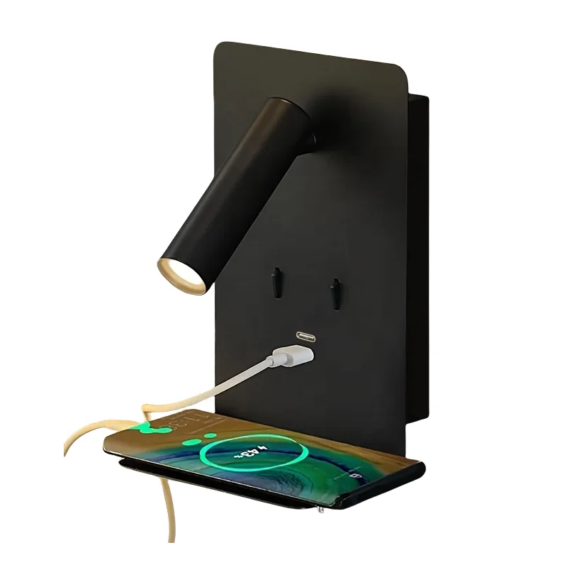 Tokili Surface Mounted LED Sconces Edge Wall Lamp w/ USB C+A Charging Ports Dual Switched Backlight and Reading Light AC100-240V
Tokili Surface Mounted LED Sconces Edge Wall Lamp w/ USB C+A Charging Ports Dual Switched Backlight and Reading Light AC100-240V