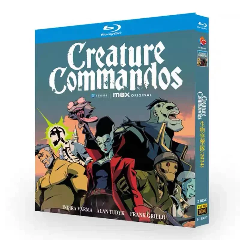 Blu-ray High Definition Animation Biological Commando BD Disc Box with Chinese and English Subtitles
Blu-ray High Definition Animation Biological Commando BD Disc Box with Chinese and English Subtitles
