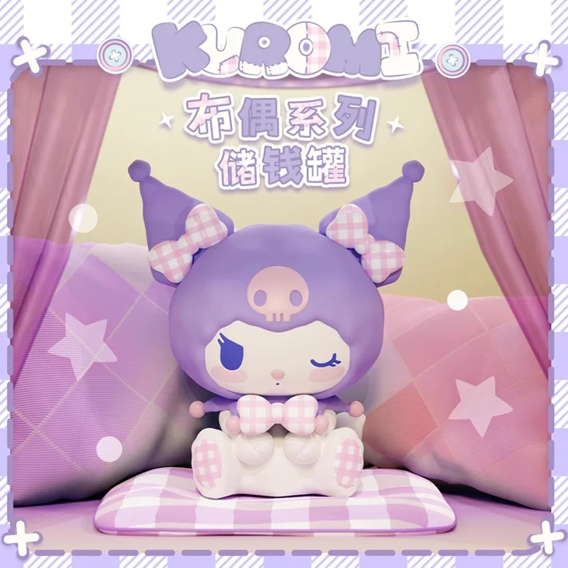 Sanrio Kuromi Piggy Cartoon Doll Desktop Decorative Ornaments Desktop Savings Doll Model Toys Children'S Gift Collection
Sanrio Kuromi Piggy Cartoon Doll Desktop Decorative Ornaments Desktop Savings Doll Model Toys Children'S Gift Collection