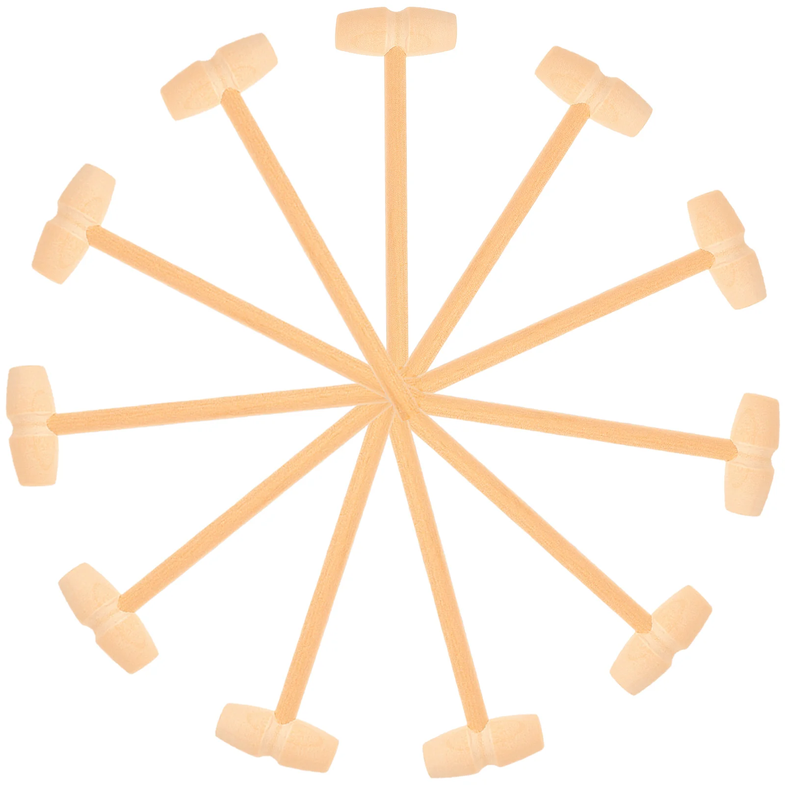 12 Pcs Mini Hammer Toys Safe Wood Environmental Paint Baby Hand Training Muscle Development Fun Mallet Gavel
12 Pcs Mini Hammer Toys Safe Wood Environmental Paint Baby Hand Training Muscle Development Fun Mallet Gavel