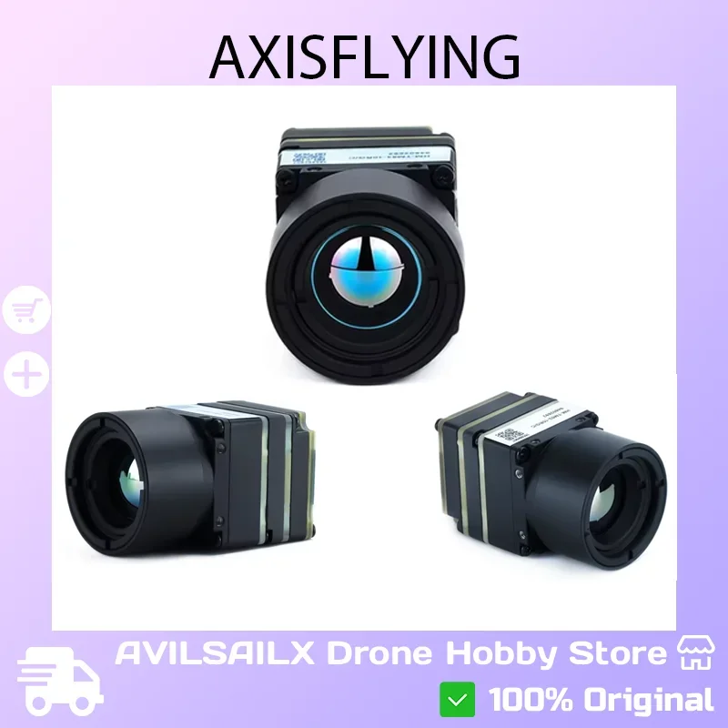 Axisflying Thermal FPV Camera | 256x192/384x288/640x512 Resolution | Night Vision Infrared Camera for Drone
Axisflying Thermal FPV Camera | 256x192/384x288/640x512 Resolution | Night Vision Infrared Camera for Drone
