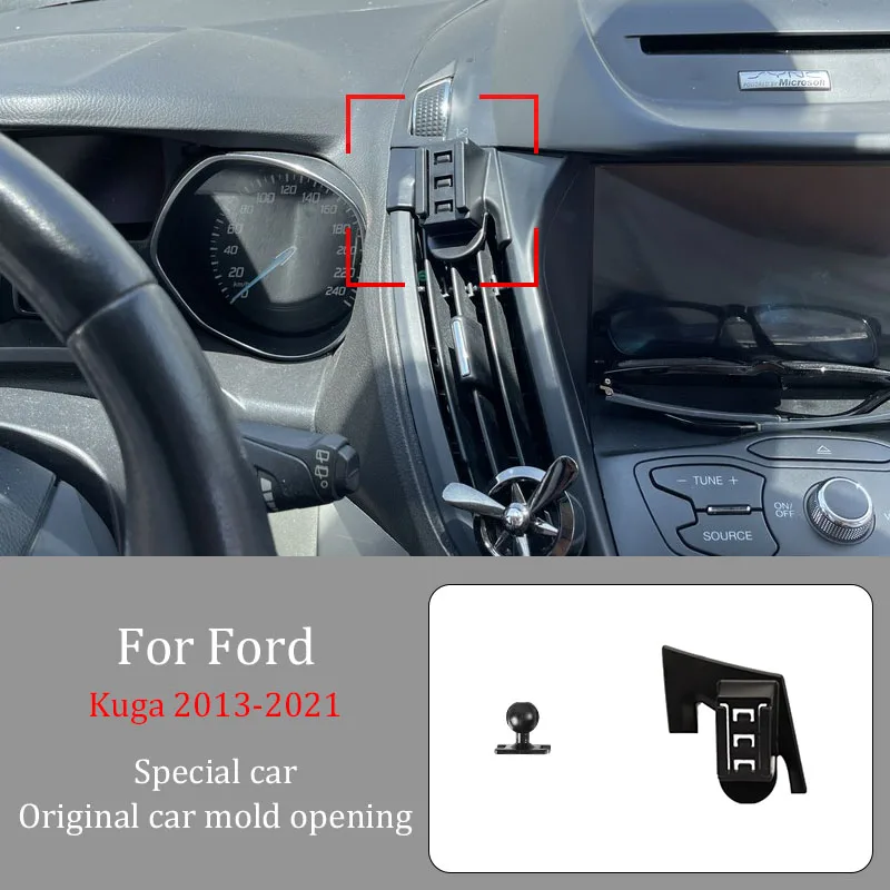For Ford Kuga 2013-2021 Car Phone Holder Wireless Charger Automatic Clamping 360° Rotating Navigation Bracket
For Ford Kuga 2013-2021 Car Phone Holder Wireless Charger Automatic Clamping 360° Rotating Navigation Bracket